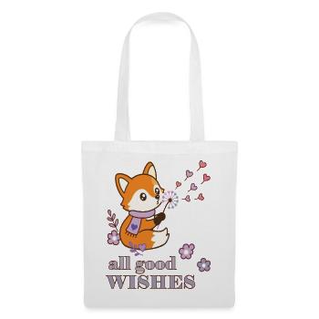 all good wishes - Stoffbeutel - Weiß - Vorne