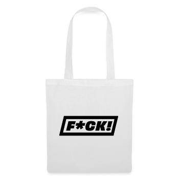 ! - Sac en tissu - blanc - Devant