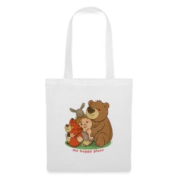 my happy place - Tote Bag - white - Front