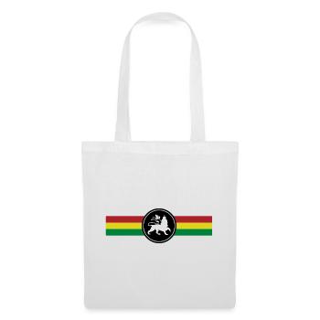 Drapeau Rasta Reggae Lion reggaeton - Sac en tissu - blanc - Devant