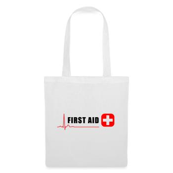 FIRST AID - Tote Bag - white - Front