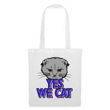 Oui nous chat - oui nous pouvons - Sac en tissu - blanc - Devant