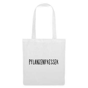 Pflanzenfresser Vegan Geschenk Plant - Stoffbeutel - Weiß - Vorne