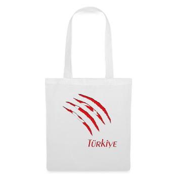 Türkei Türkiye - Stoffbeutel - Weiß - Vorne