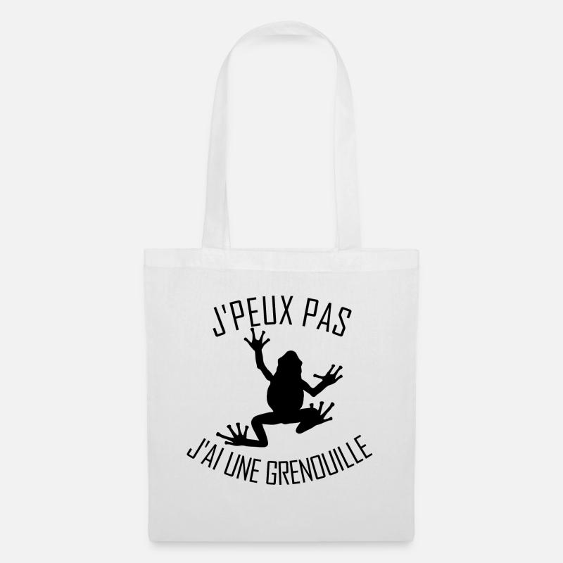 I can not have a Frog - Tote Bag - white