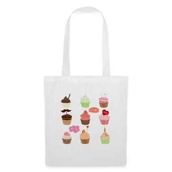 Cupcake - Tote Bag - white - Front
