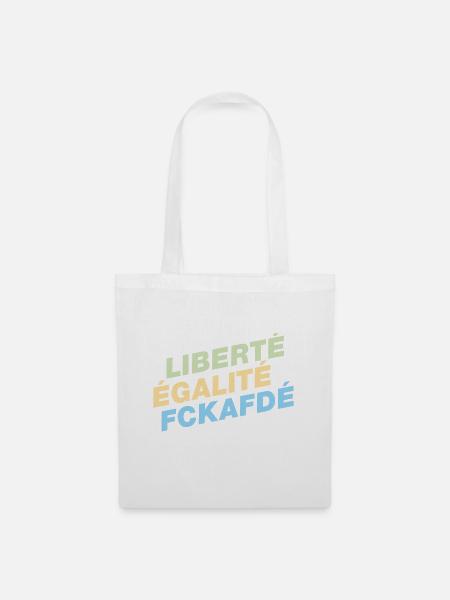 FCKAFDÉ - Stoffbeutel - Weiß
