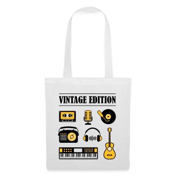 Édition Vintage - Sac en tissu - blanc - Devant