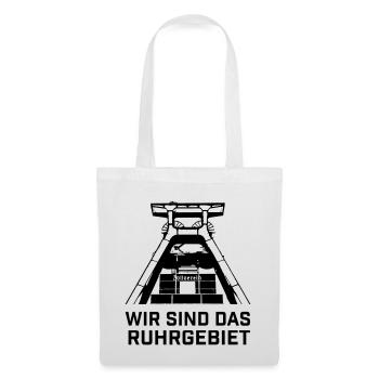 Wir sind das Ruhrgebiet - Stoffbeutel - Weiß - Vorne