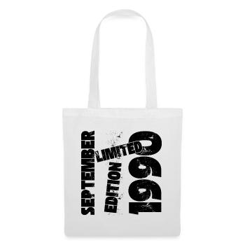 SEPTEMBER LIMITED EDITION 1990 - Tote Bag - white - Front