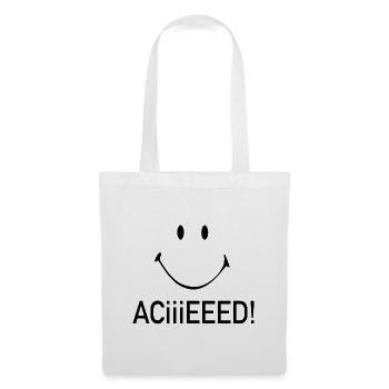 ACiiiEEED! Acid House Music - Stoffbeutel - Weiß - Vorne