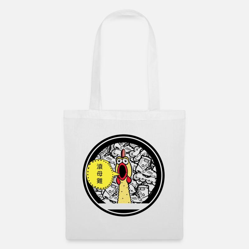 POLLOOLOCO - Sac en tissu - blanc