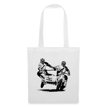 Sidecarcross - Sidecar Moto Cross - Tote Bag - white - Front