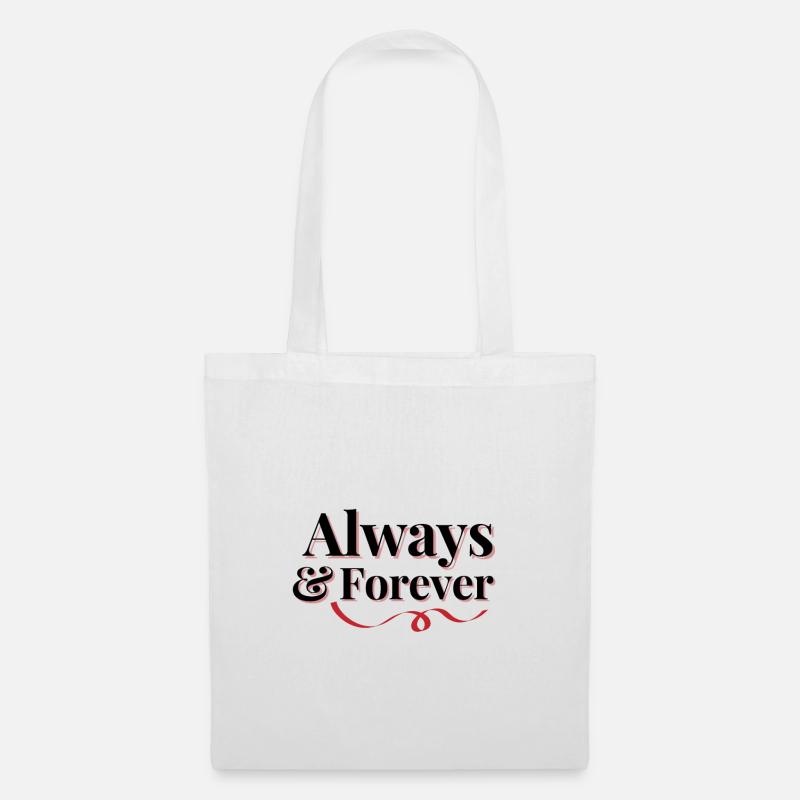 Always and Forever - Tote Bag - white