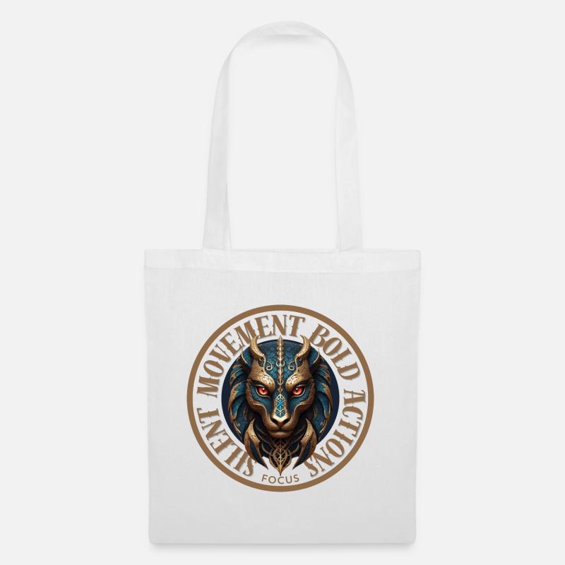 Silent Movement, Bold Actions - Tote Bag - white