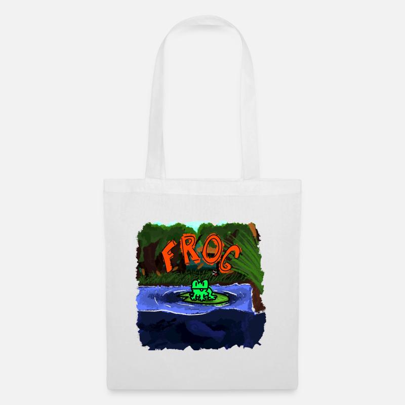 FROG - Stoffbeutel - Weiß