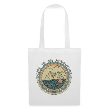 Funny Sailing, Sailing, Funny Sailing - Tote Bag - white - Front