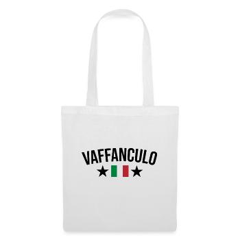 Vaffanculo en italien - Sac en tissu - blanc - Devant