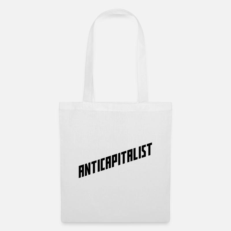 Anti-capitalist! - Tote Bag - white