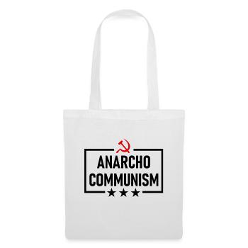 Communisme anarchiste - Sac en tissu - blanc - Devant