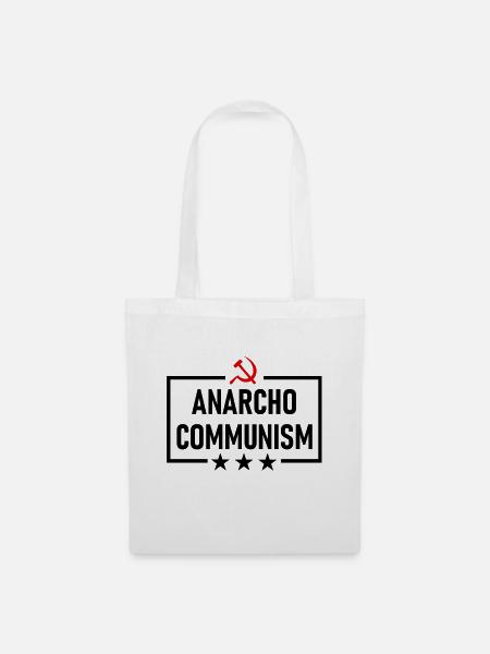 Communisme anarchiste - Sac en tissu - blanc