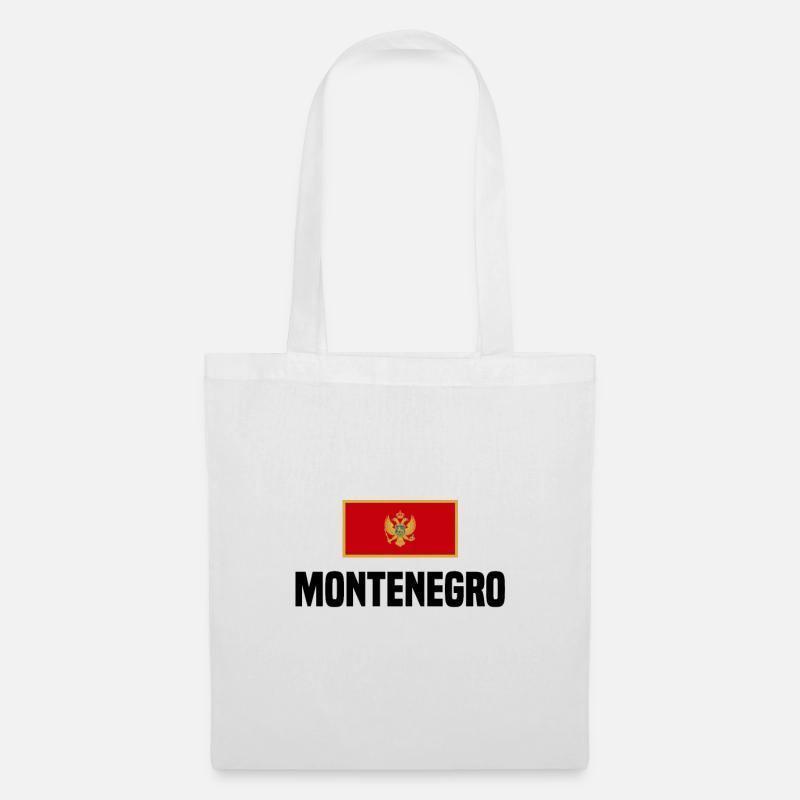 Montenegro! - Stoffbeutel - Weiß