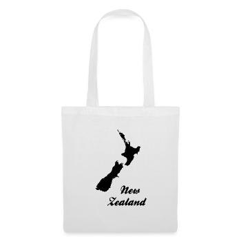 Nouvelle-Zélande! - Sac en tissu - blanc - Devant