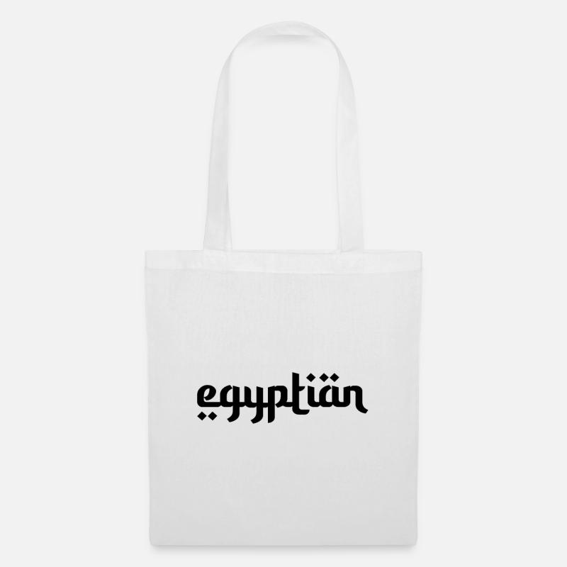 Lustiger ägyptischer Spruch über Ägypten Geschenk - Stoffbeutel - Weiß
