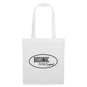 Bosnien Lustiger Bosna Spruch als Geschenk - Stoffbeutel - Weiß - Vorne
