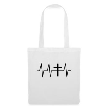 Funny Christian saying about Jesus and God! - Tote Bag - white - Front