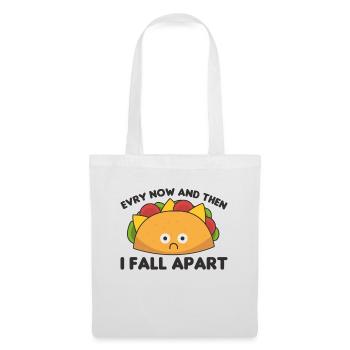 Taco Every now & then I fall apart Cinco - Sac en tissu - blanc - Devant