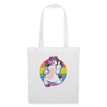 Funny unicorn saying about unicorns! - Tote Bag - white - Front