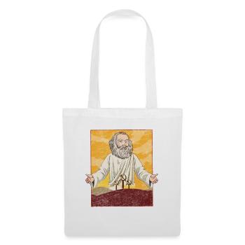 Énonciation socialiste drôle au sujet du socialisme ! - Sac en tissu - blanc - Devant