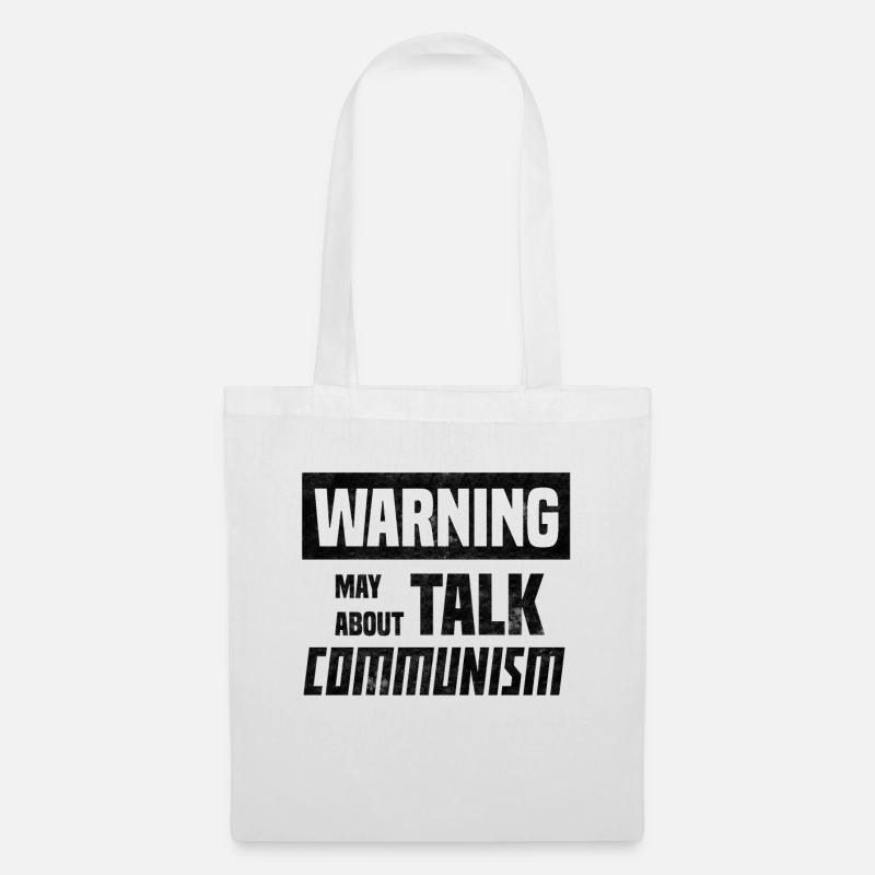 Lustiger Sozialistischer Spruch über Sozialismus! - Stoffbeutel - Weiß