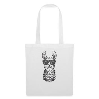 Funny llama saying about animals from South America! - Tote Bag - white - Front