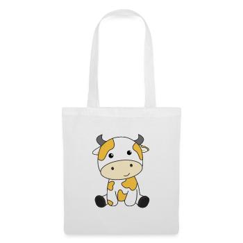 Kuh Banane Kawaii Retro japanisch Bananen Kühe - Tote Bag - white - Front