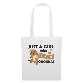 Quokkas für Mädchen die das Quokka lieben - Stoffbeutel - Weiß - Vorne