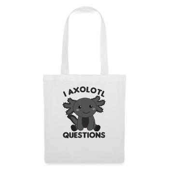 Axolotl lover sweet animals for children pink - Tote Bag - white - Front