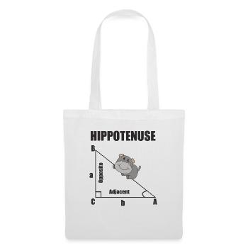 Nerd Geometry Hippotenuse Hypotenuse Math - Tote Bag - white - Front