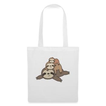 Sloth cute animals for children to sleep funny - Tote Bag - white - Front