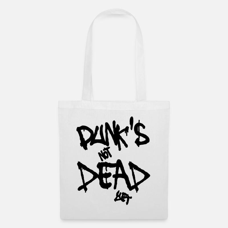 Punk ist noch nicht tot - Stoffbeutel - Weiß