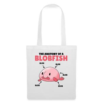 Blobfish Explanation Anatomy of an Blobfish - Tote Bag - white - Front