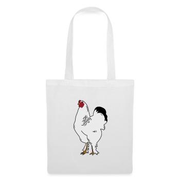 Brahma Rooster Chicken Funny Farmer Chicken - Tote Bag - white - Front