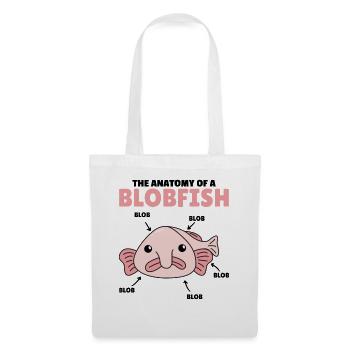 Blobfish Explanation Anatomy of an Blobfish - Tote Bag - white - Front