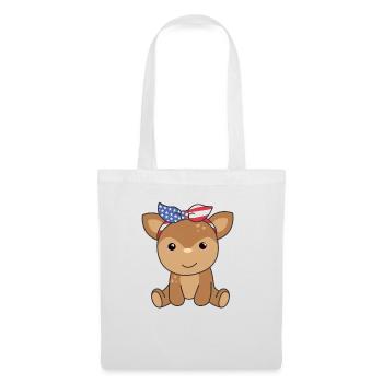 4 juillet american Reh kids usa - Sac en tissu - blanc - Devant