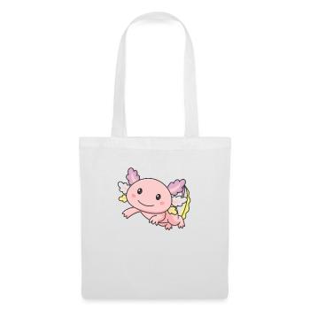 Twink Flag June Pride LGBTQ Axolotl - Sac en tissu - blanc - Devant
