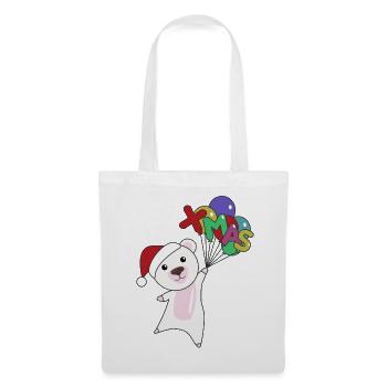 Polar Bear Christmas Snow Winter Animals Polar Bears - Tote Bag - white - Front
