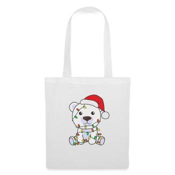 Polar Bear Christmas Winter Animals Polar Bears - Tote Bag - white - Front