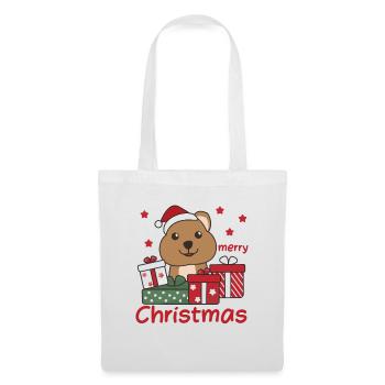 Quokka Cadeau de Noël Animaux d’hiver Quokkas - Sac en tissu - blanc - Devant
