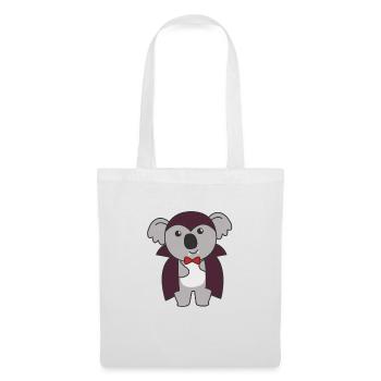 Koala Halloween Cute Devil Kids Vampire Costume - Tote Bag - white - Front